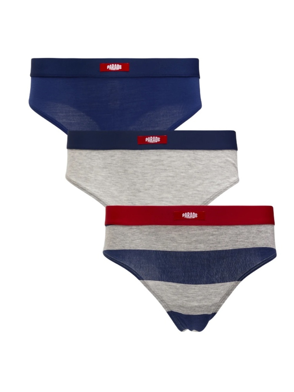 Parade Modal Thong Underwear, 3-Pack, Size 3XL